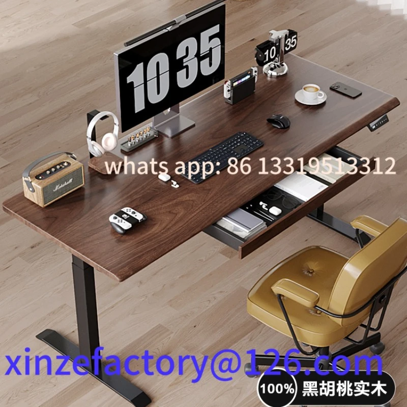 Customizable Electric Lifting Desk Solid Wood Drawer Office Computer Desk
Customizable Electric Lifting Desk Solid Wood Drawer Office Computer Desk