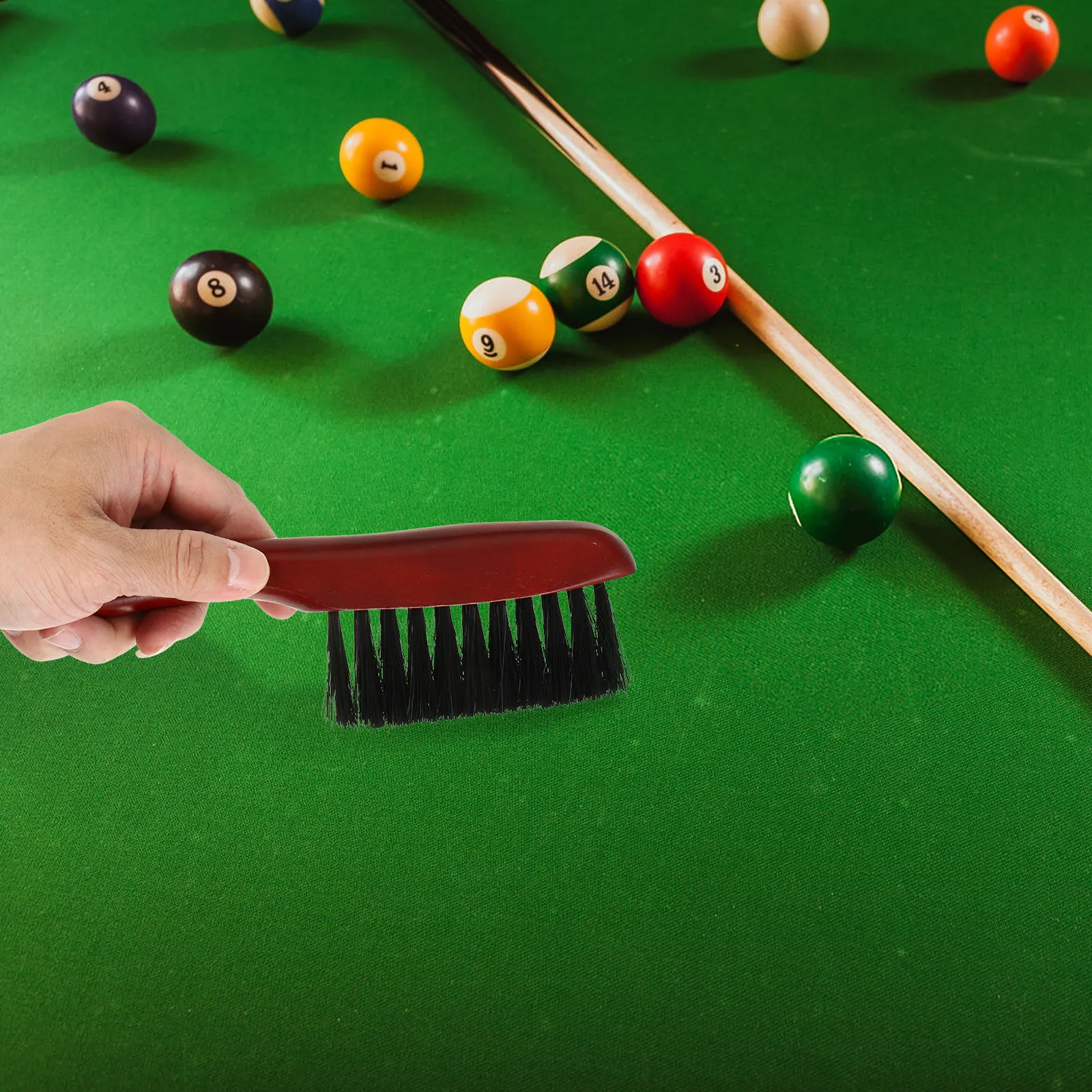 1Set Billiard Table and Rail Brush Sturdy Cleaning Brush Set Ergonomic Handle Billiard Cues Cleaning Cloth Pool Table Cleaner
1Set Billiard Table and Rail Brush Sturdy Cleaning Brush Set Ergonomic Handle Billiard Cues Cleaning Cloth Pool Table Cleaner