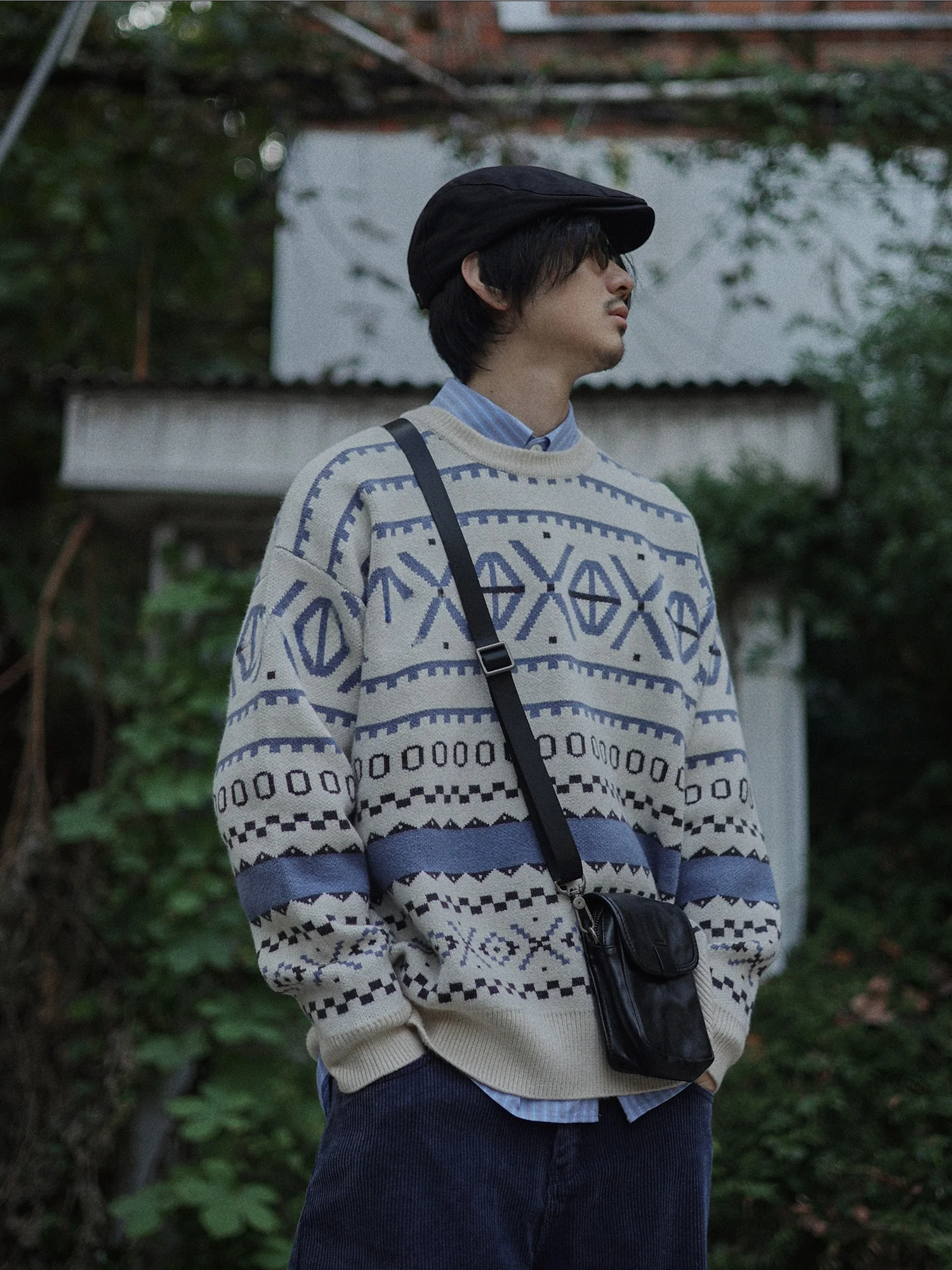 Young Men's Warmth Knitted Sweater Fair Isle Patterned Floral Design Casual Long Sleeve round Neck Inner Wear Autumn Winter
Young Men's Warmth Knitted Sweater Fair Isle Patterned Floral Design Casual Long Sleeve round Neck Inner Wear Autumn Winter