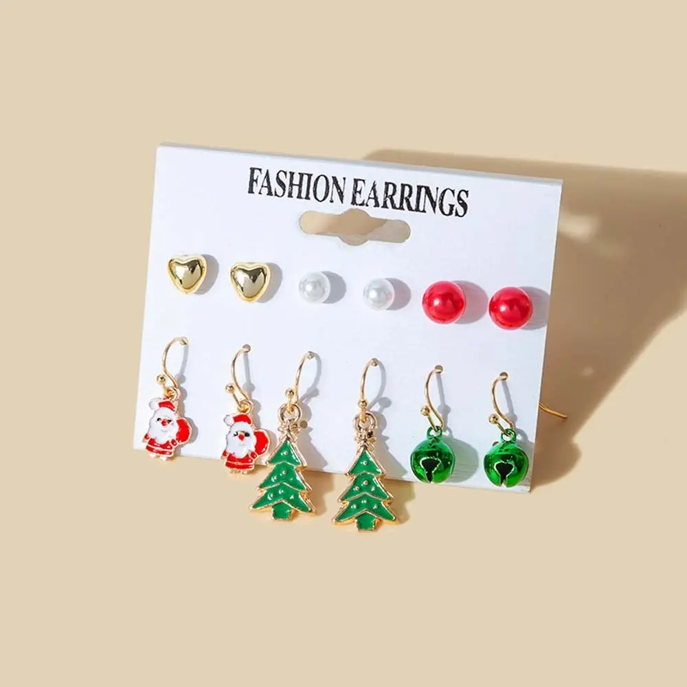 Girls Gift Jewelry Accessories Drop Earrings Santa Claus Women Ear Hook Pearl Ear Studs Christmas Earrings Dangle Earring
Girls Gift Jewelry Accessories Drop Earrings Santa Claus Women Ear Hook Pearl Ear Studs Christmas Earrings Dangle Earring