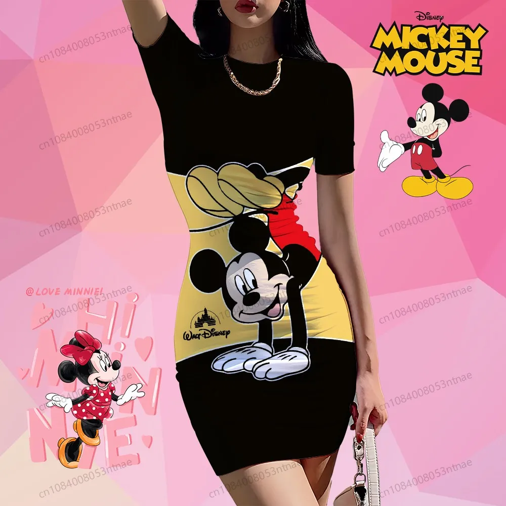 2025 New Ladies Clothes Women's Hip Dress Leisure Disney Mickey Mouse High Quality Womens Dresses Fashion Kawaii Elegant Gown
2025 New Ladies Clothes Women's Hip Dress Leisure Disney Mickey Mouse High Quality Womens Dresses Fashion Kawaii Elegant Gown