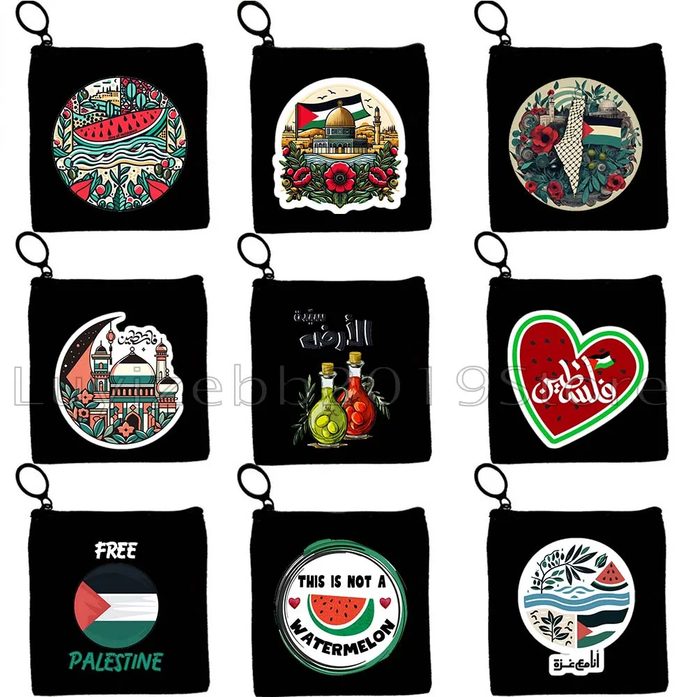 Cute Peace Gifts Al Aqsa Keffiyeh Olive Tree Jerusalem Dome of The Rock Canvas Coin Purse Key Case Small Bag Wallet Zipper Pouch
Cute Peace Gifts Al Aqsa Keffiyeh Olive Tree Jerusalem Dome of The Rock Canvas Coin Purse Key Case Small Bag Wallet Zipper Pouch