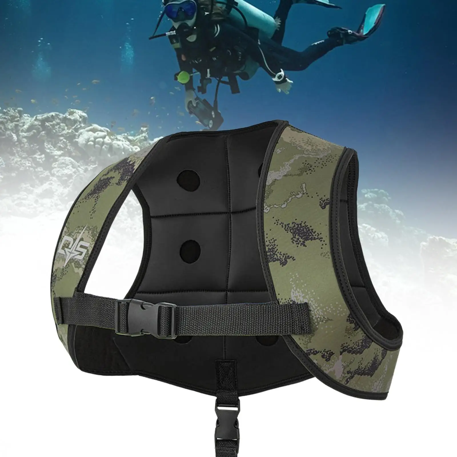 Diving Weight Vest Freediving Weight Vest Neoprene Professional Men Women Waistcoat for Water Sports Underwater Activities
Diving Weight Vest Freediving Weight Vest Neoprene Professional Men Women Waistcoat for Water Sports Underwater Activities