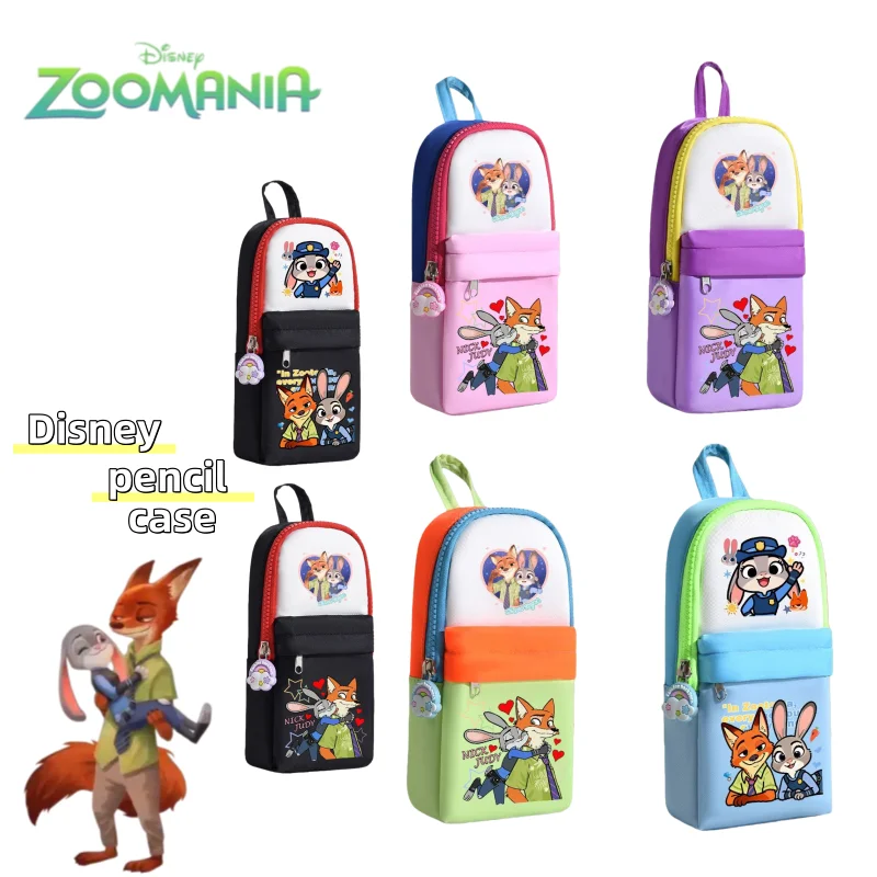 New Zootopia Judy Nick cute cartoon stylish multi-layer pencil case, large capacity stationery pouch for primary school students
New Zootopia Judy Nick cute cartoon stylish multi-layer pencil case, large capacity stationery pouch for primary school students