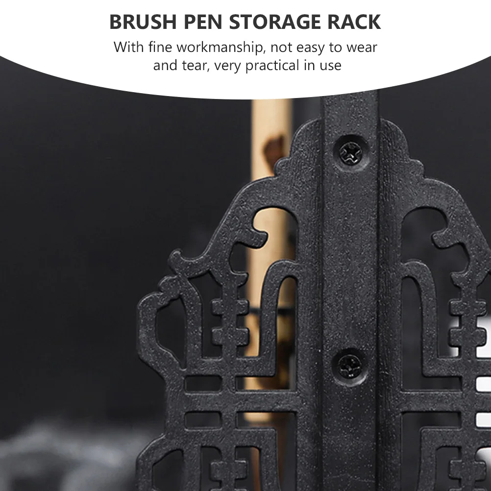 Plastic Brush Pen Rack Holder Storage Desk Decor Premium Material Smooth Surface Easy Clean Practical Office Supply
Plastic Brush Pen Rack Holder Storage Desk Decor Premium Material Smooth Surface Easy Clean Practical Office Supply