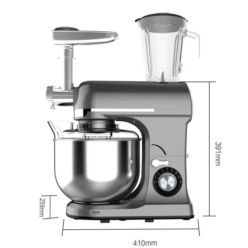 Kitchen Appliances Home 5 In1 Multifunctional Stand Mixer With Blender And Juice Cup Meat Grinder Parts Food Mixers
Kitchen Appliances Home 5 In1 Multifunctional Stand Mixer With Blender And Juice Cup Meat Grinder Parts Food Mixers