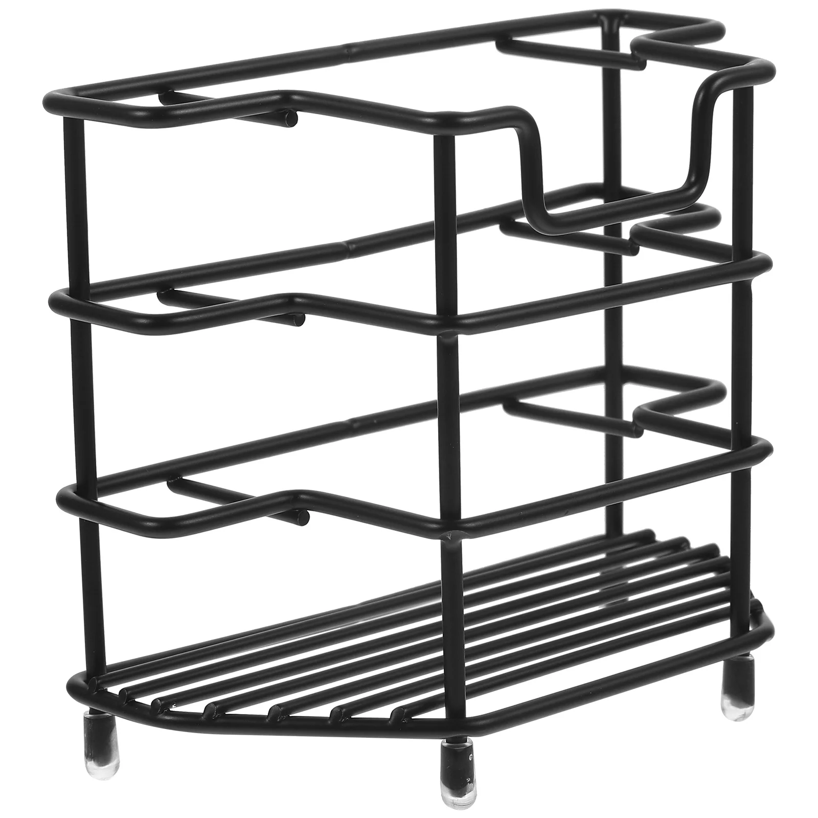 Stainless Steel 3 Slot Toothbrush Holder Black Countertop Bathroom Rack Easy to Clean Practical Storage Stand
Stainless Steel 3 Slot Toothbrush Holder Black Countertop Bathroom Rack Easy to Clean Practical Storage Stand