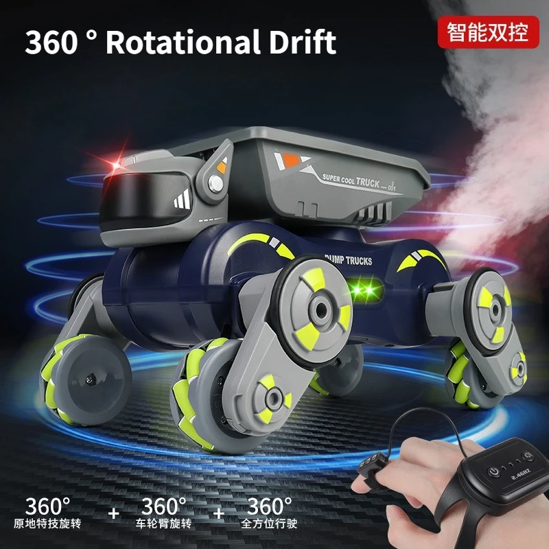 Новая восьмиколесная механическая собака, интеллектуальный пульт дистанционного управления с дистанционным управлением, детская игрушечная машинка со светом, музыкой, распылителем
Новая восьмиколесная механическая собака, интеллектуальный пульт дистанционного управления с дистанционным управлением, детская игрушечная машинка со светом, музыкой, распылителем