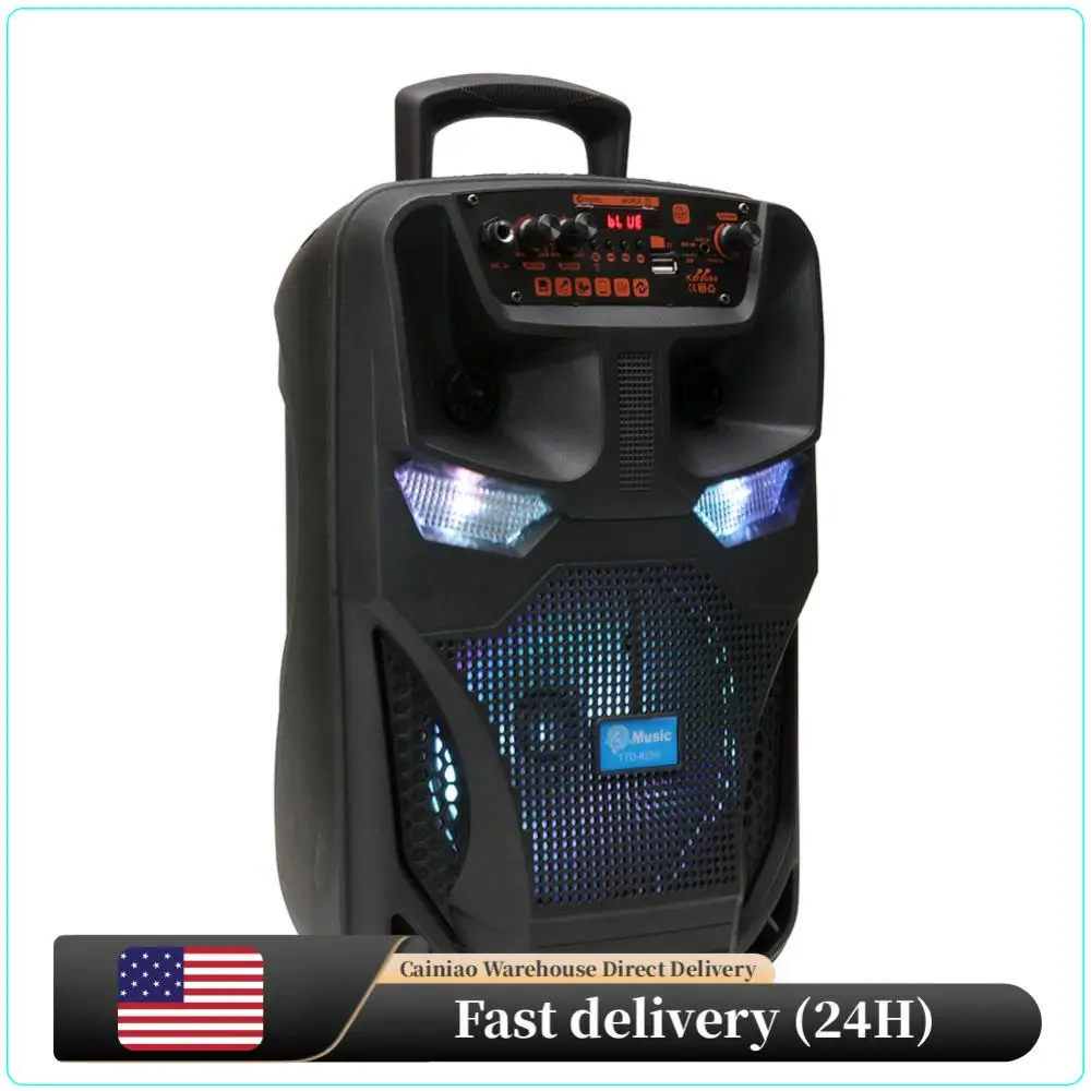 Bluetooth-Compatible Speaker Wireless Portable Speaker Subwoofer Powerful Speaker Outdoor Speaker for Travel Indoor and Outdoor
Bluetooth-Compatible Speaker Wireless Portable Speaker Subwoofer Powerful Speaker Outdoor Speaker for Travel Indoor and Outdoor