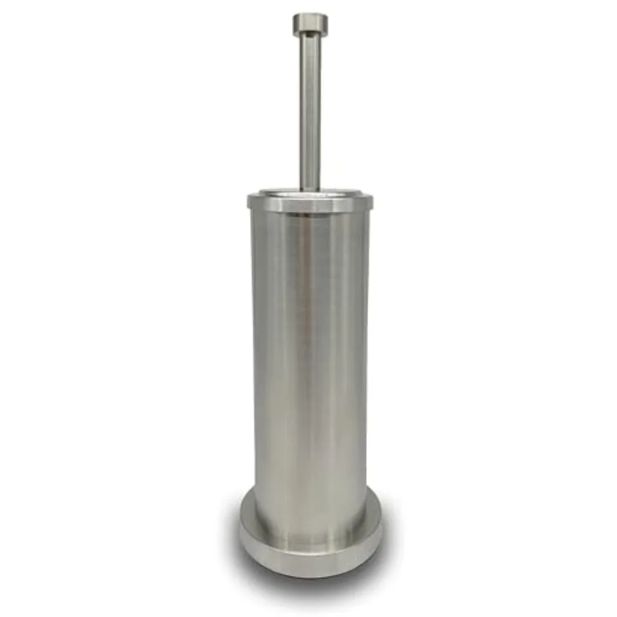Brushed Nickel Toilet Bowl Brush with Holder Durable Bathroom Cleaning Tool Modern Design for Easy Toilet Maintenance Bathroom
Brushed Nickel Toilet Bowl Brush with Holder Durable Bathroom Cleaning Tool Modern Design for Easy Toilet Maintenance Bathroom