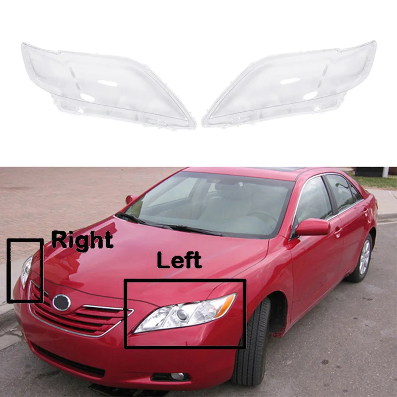 Car Headlamp Lens Fit For Toyota Camry 2007-2009 Headlight Cover Lens Shell Accessories Replacement
Car Headlamp Lens Fit For Toyota Camry 2007-2009 Headlight Cover Lens Shell Accessories Replacement