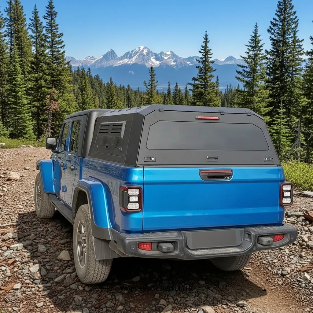 Waterproof Foldable Hard-Shell Tonneau Cover with Tailgate Lock for Gladiator-No-Drill Installation Aluminum Alloy
Waterproof Foldable Hard-Shell Tonneau Cover with Tailgate Lock for Gladiator-No-Drill Installation Aluminum Alloy