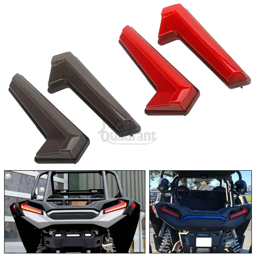 LED Tail Light Rear Lamp Replacement Brake Lights Left & Right Red Smoke ABS Fit For Polaris 2020-2022 RZR XP 100 Trails & Rocks
LED Tail Light Rear Lamp Replacement Brake Lights Left & Right Red Smoke ABS Fit For Polaris 2020-2022 RZR XP 100 Trails & Rocks