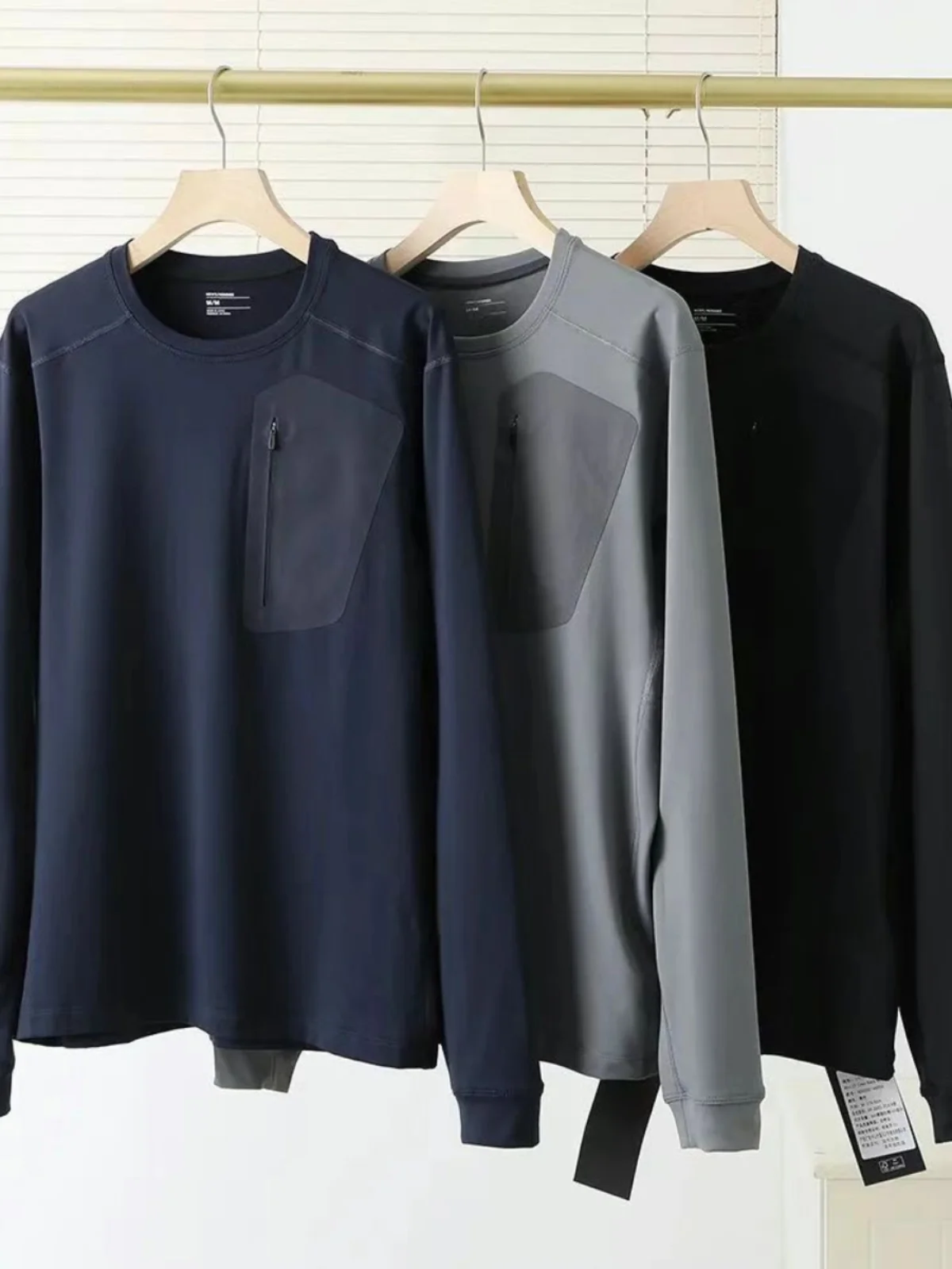 Outdoor Casual Long Sleeve Fleece round Neck Thermal T-Shirt Men's Base Layer Shirt Vast Business Casual Pure Color Slim Fit
Outdoor Casual Long Sleeve Fleece round Neck Thermal T-Shirt Men's Base Layer Shirt Vast Business Casual Pure Color Slim Fit