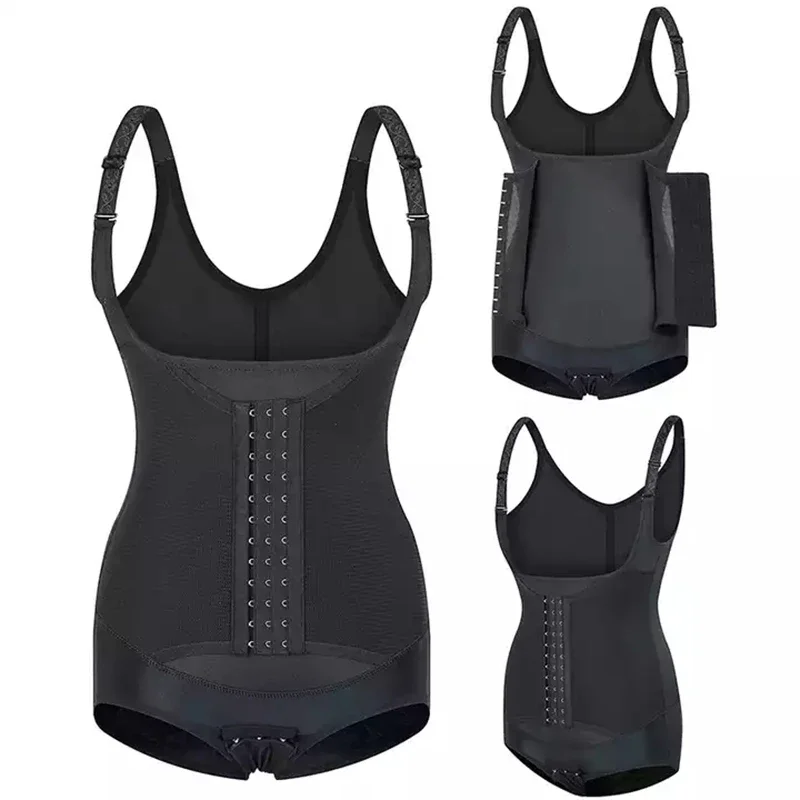 Elasticity Knit Women Tummy Control Shapewear Adjustable Straps Underbust Corset Waist Trainer Hook Bodysuits Body Shaper
Elasticity Knit Women Tummy Control Shapewear Adjustable Straps Underbust Corset Waist Trainer Hook Bodysuits Body Shaper
