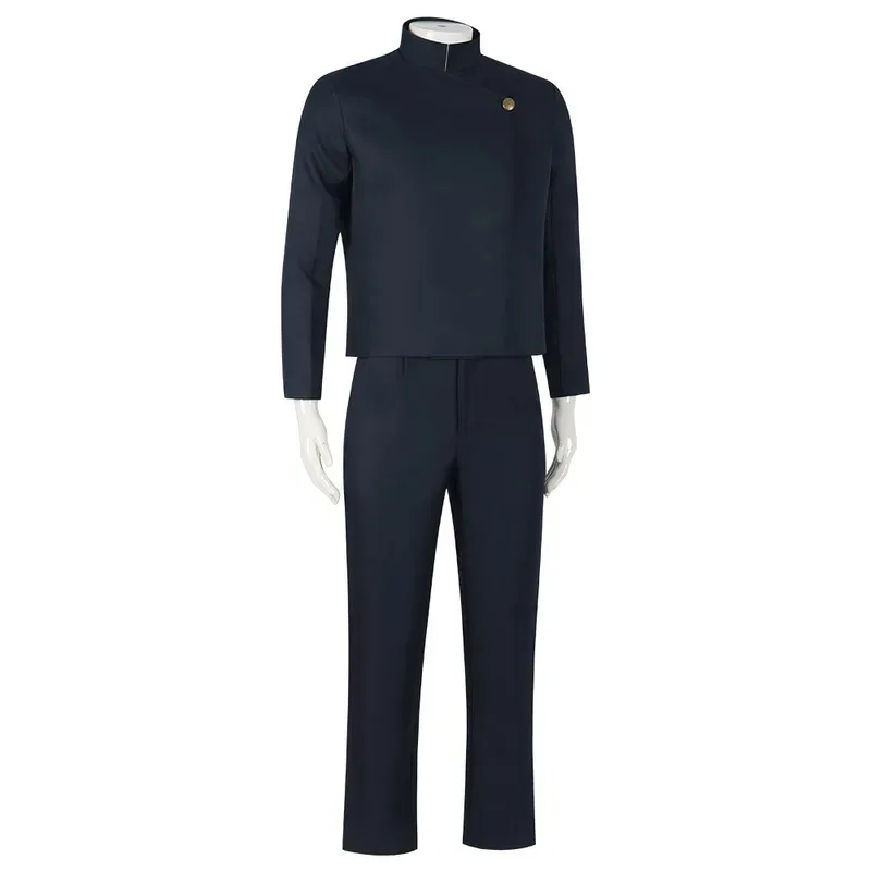 vivi 2025 Gojo Satoru Anime Jujutsu Kaisen Cosplay Costume Navy Blue Uniform Wig Suit Halloween Men's Quality Un
vivi 2025 Gojo Satoru Anime Jujutsu Kaisen Cosplay Costume Navy Blue Uniform Wig Suit Halloween Men's Quality Un
