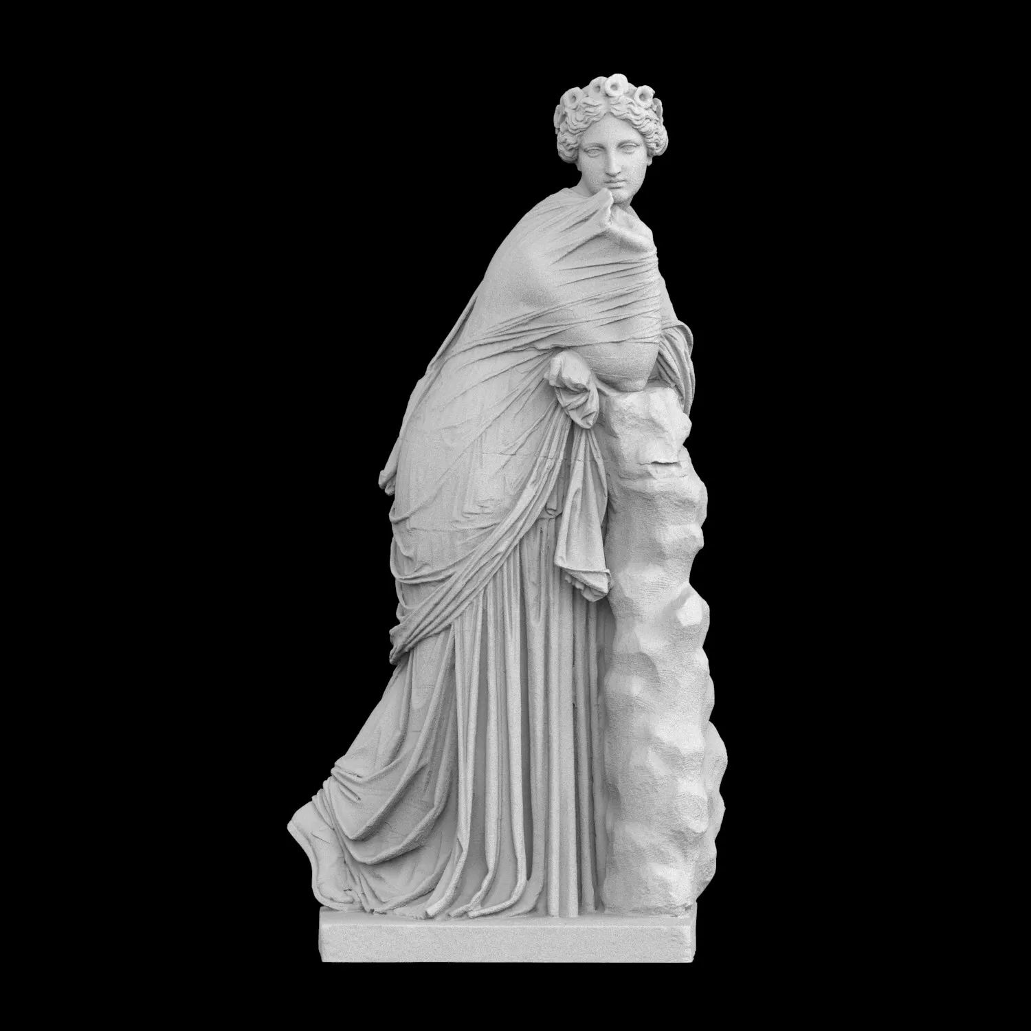 "Bohemian Muse" statue, 3D printed resin material, hand-painted, plaster-like texture decoration (ships within 10 days)
"Bohemian Muse" statue, 3D printed resin material, hand-painted, plaster-like texture decoration (ships within 10 days)