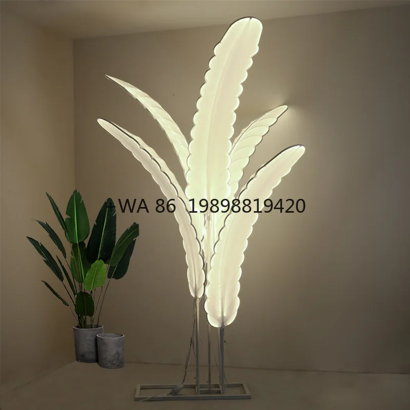 Contemporary Creative Design LED Romantic Standing Leaf Shape Flowers Decoration Wedding Party Event
Contemporary Creative Design LED Romantic Standing Leaf Shape Flowers Decoration Wedding Party Event