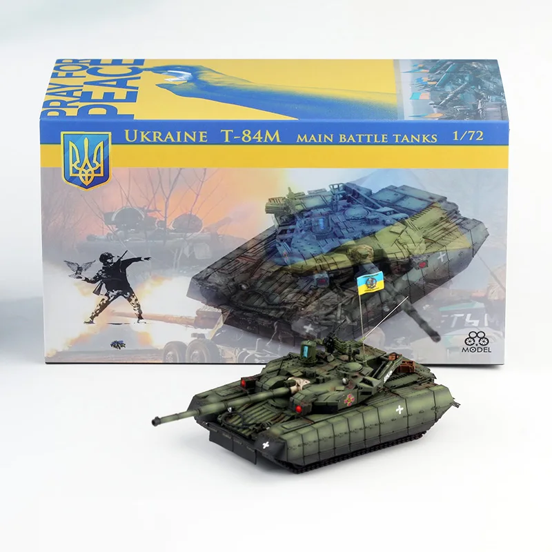 88MODLE 1:72 Scale Resin Ukrainian T84M Main Battle Tank Model Militarized Combat Track Type Adult Classics Gift Static Display
88MODLE 1:72 Scale Resin Ukrainian T84M Main Battle Tank Model Militarized Combat Track Type Adult Classics Gift Static Display
