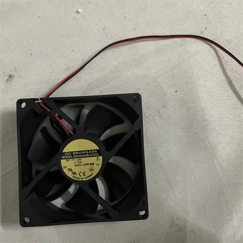 24V DC Fan 92x92x25mm 2900RPM 56CFM Quiet 2Pin AD0924HB-A70GL for Inverter Cabinet
24V DC Fan 92x92x25mm 2900RPM 56CFM Quiet 2Pin AD0924HB-A70GL for Inverter Cabinet