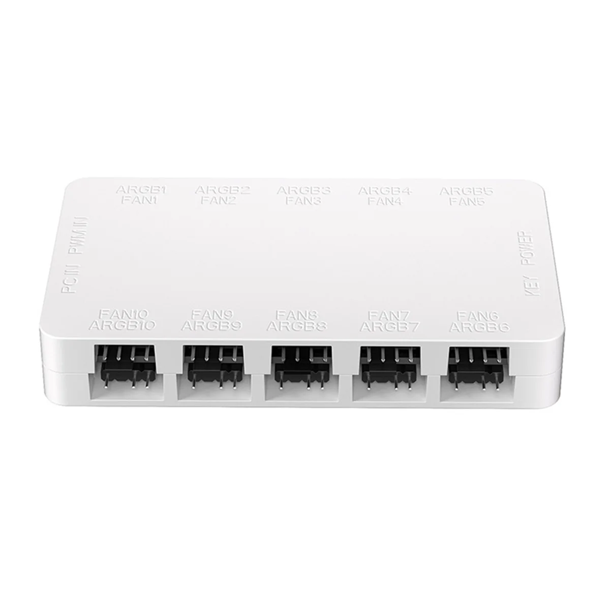 ABAB ARGB Cooling Fan Hub10-Port 4Pin 5V-3Pin Fan Controller with Magnetic Computer Case Lighting PWM Fan Splitter Black
ABAB ARGB Cooling Fan Hub10-Port 4Pin 5V-3Pin Fan Controller with Magnetic Computer Case Lighting PWM Fan Splitter Black