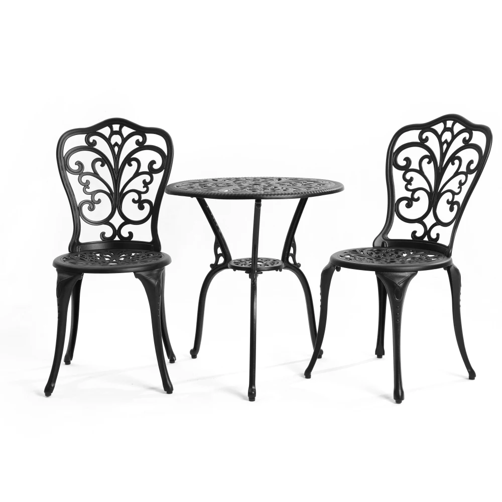 Best Choice Products 3-Piece Outdoor Rust-Resistant Cast Aluminum Patio Bistro garden chair patio chairs modern patio furniture
Best Choice Products 3-Piece Outdoor Rust-Resistant Cast Aluminum Patio Bistro garden chair patio chairs modern patio furniture
