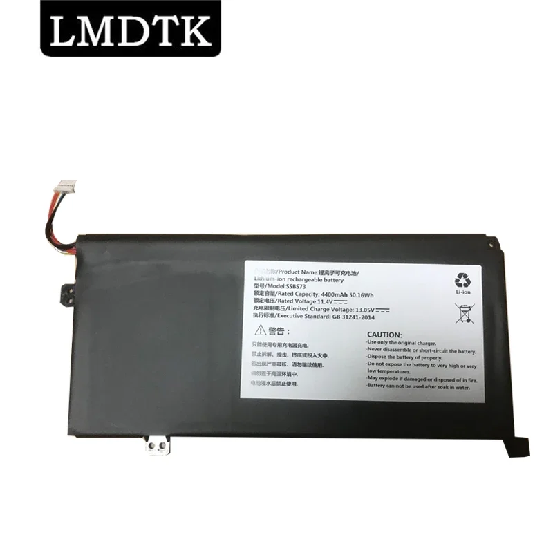 LMDTK Новый аккумулятор для ноутбука SSBS73 11,4 V/50.16Wh 4400mAh для Mechrevo S1 Pro-01 S2 Pro-02 MX350 MX250
LMDTK Новый аккумулятор для ноутбука SSBS73 11,4 V/50.16Wh 4400mAh для Mechrevo S1 Pro-01 S2 Pro-02 MX350 MX250
