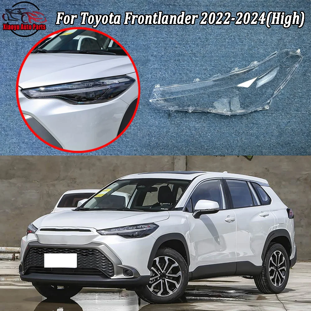 For Toyota 2022 2023-2024 Frontlander (High) Car front Headlight headlamps transparent lampshade lamp shell Headlight Cover lens
For Toyota 2022 2023-2024 Frontlander (High) Car front Headlight headlamps transparent lampshade lamp shell Headlight Cover lens