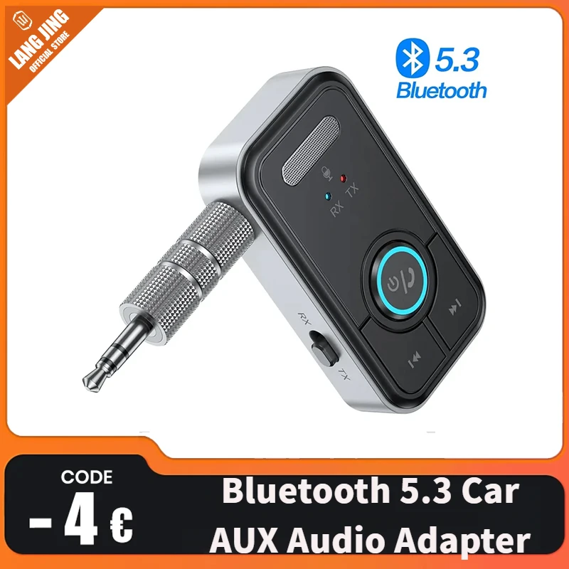 Автомобильный аудиоадаптер Langjing Bluetooth 5,3 Aux, приемник-передатчик, разъем 3,5 мм, aux беспроводной для автомобильных наушников, ТВ-колонок
Автомобильный аудиоадаптер Langjing Bluetooth 5,3 Aux, приемник-передатчик, разъем 3,5 мм, aux беспроводной для автомобильных наушников, ТВ-колонок