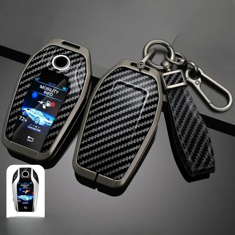 Carbon fiber Zinc Alloy Car Key Case Cover For BMW 5 7 Series G12 G11 G30 G32 G31 i8 I12 I15 G01 X3 G02 X4 G05 X5 G07 X7 Car Bag
Carbon fiber Zinc Alloy Car Key Case Cover For BMW 5 7 Series G12 G11 G30 G32 G31 i8 I12 I15 G01 X3 G02 X4 G05 X5 G07 X7 Car Bag