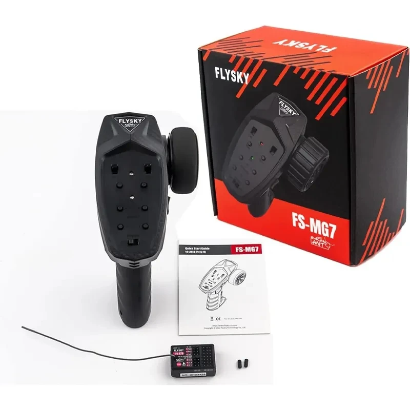 Flysky FS-MG7 7 Channels RC Transmitter and Receiver FS-R7D 2.4GHzANT Radio Control System for RC Car and Boat
Flysky FS-MG7 7 Channels RC Transmitter and Receiver FS-R7D 2.4GHzANT Radio Control System for RC Car and Boat