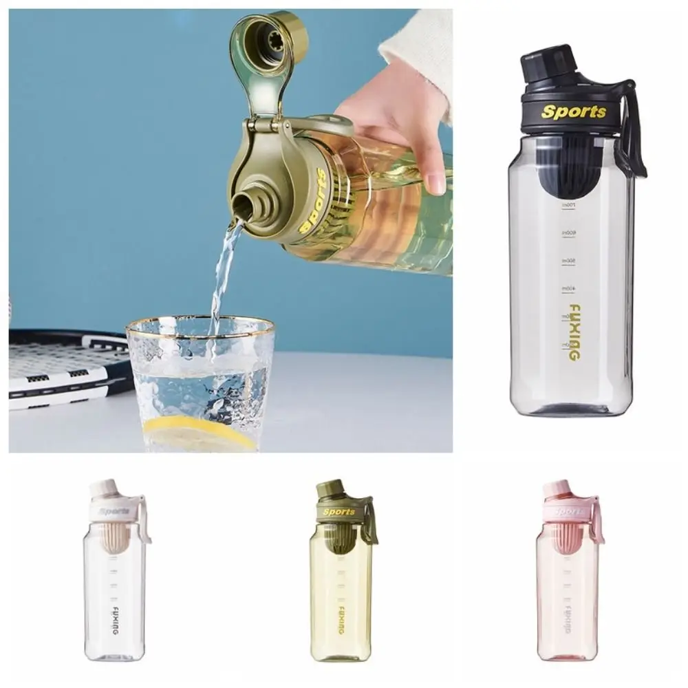 Transparent Drinking Cup 750ml/1000ml Tea Strainer Sports Water Bottle Leak-proof Anti-drop Plastic Water Bottle Summer
Transparent Drinking Cup 750ml/1000ml Tea Strainer Sports Water Bottle Leak-proof Anti-drop Plastic Water Bottle Summer