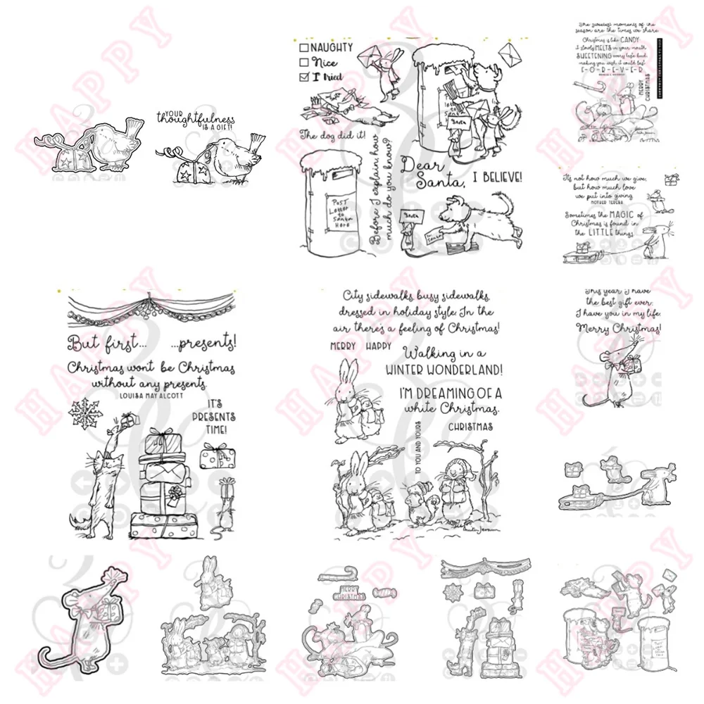Cutting Dies And Stamps Mice Gifts Birds 2022 DIY Scrapbook Envelope Diary Photo Album Paper Decorative Craft Embossing Template
Cutting Dies And Stamps Mice Gifts Birds 2022 DIY Scrapbook Envelope Diary Photo Album Paper Decorative Craft Embossing Template