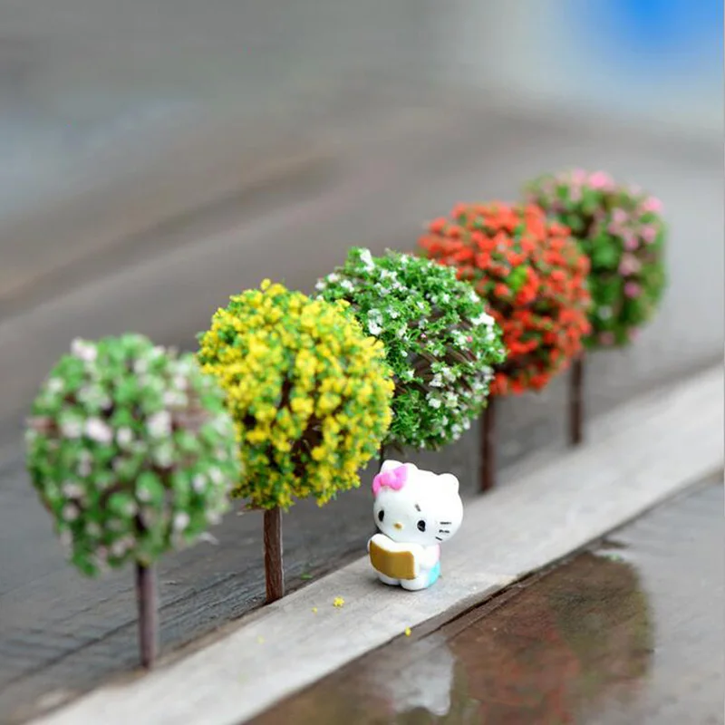 5pcs Flower Tree Miniature Figures Tree Figurine decoration Fairy garden Accessories Birthday Cake Car statue resin craft TNB101
5pcs Flower Tree Miniature Figures Tree Figurine decoration Fairy garden Accessories Birthday Cake Car statue resin craft TNB101
