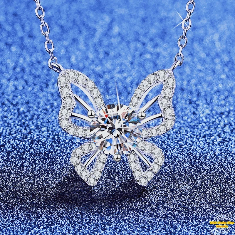 1,0 карат Муассанит S925 Серебряный ожерелье Подвеска для женщин и мужчин с платиновым покрытием Полая бабочка Ожерелье Ювелирные изделия оптом
1,0 карат Муассанит S925 Серебряный ожерелье Подвеска для женщин и мужчин с платиновым покрытием Полая бабочка Ожерелье Ювелирные изделия оптом