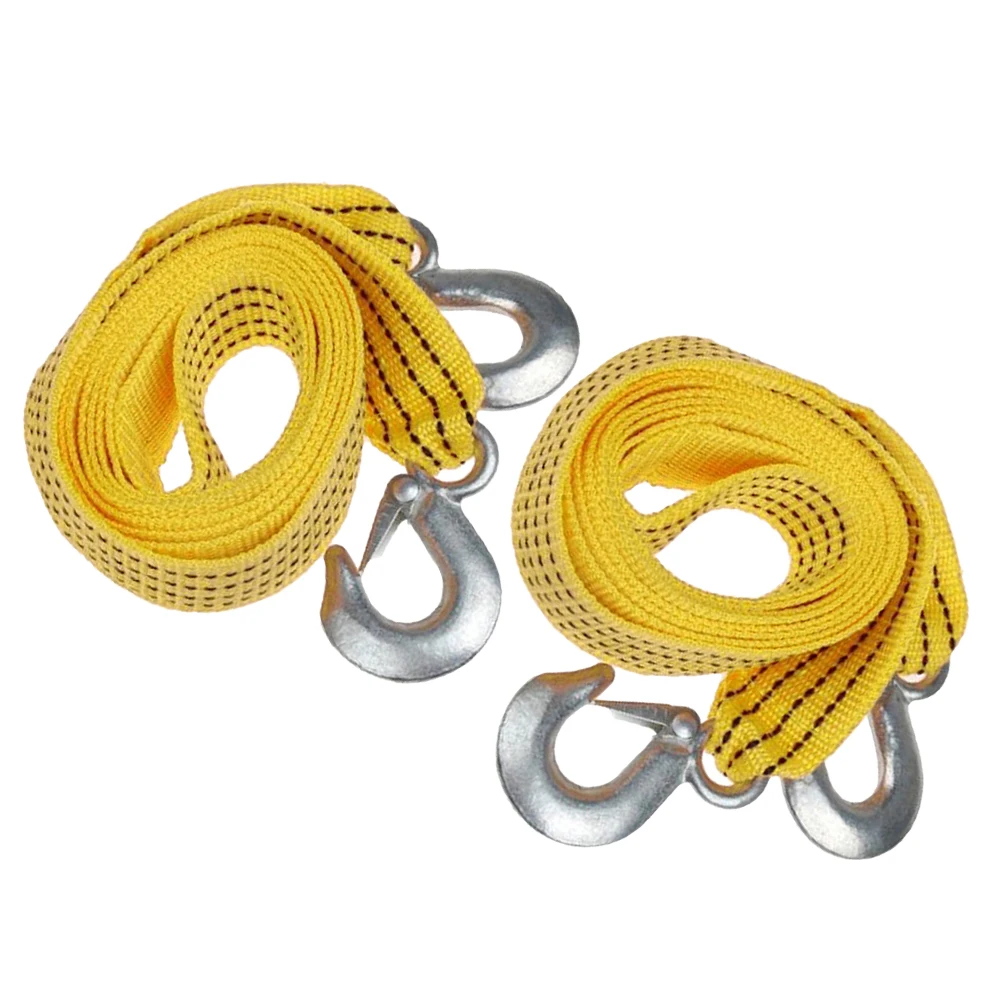 2 Pcs Tow Rope for Truck Car Strap with Hooks Heavy Duty Straps Towing Ring Trailer Ropes Nylon Recover Automobiles
2 Pcs Tow Rope for Truck Car Strap with Hooks Heavy Duty Straps Towing Ring Trailer Ropes Nylon Recover Automobiles