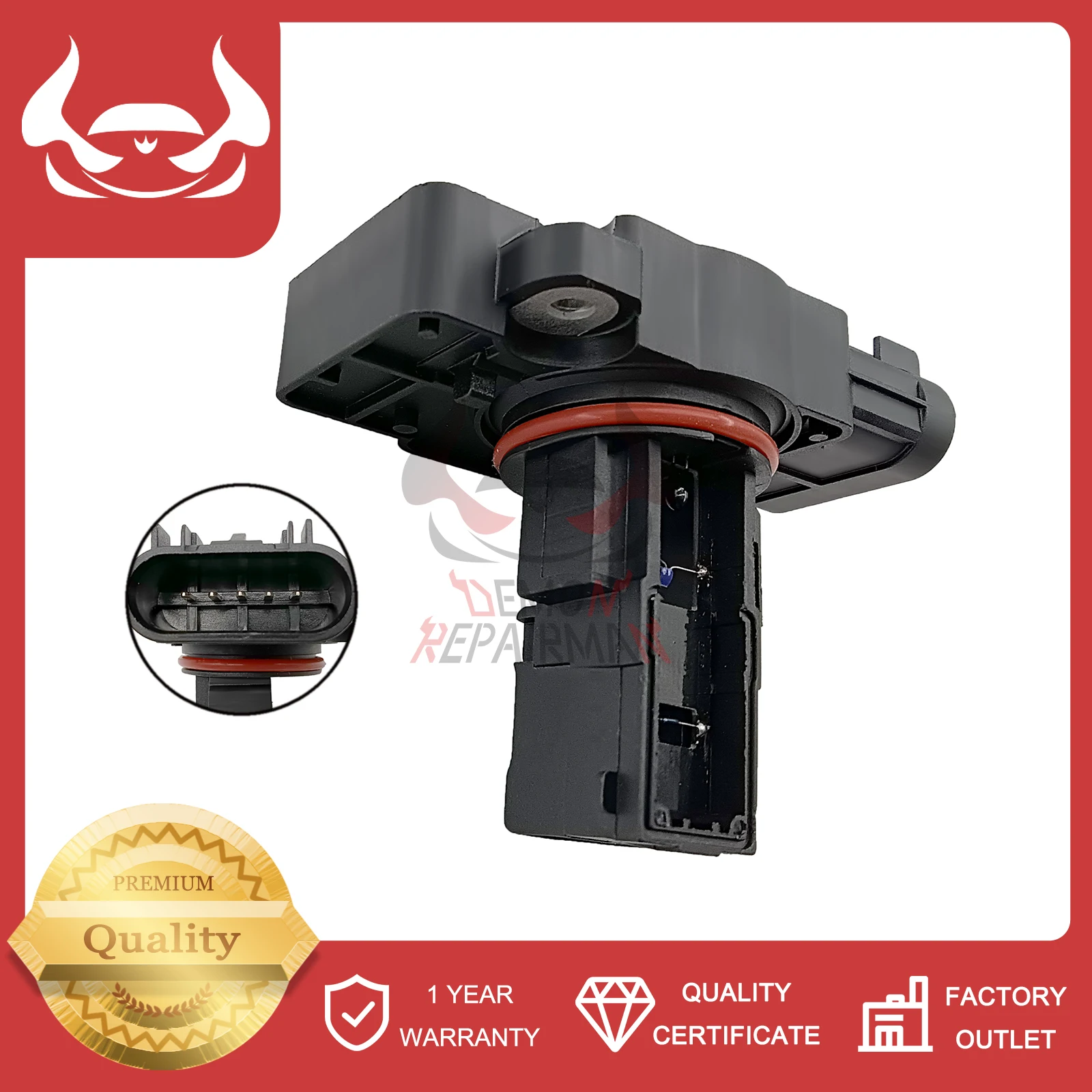 MAF Mass Air Flow Sensor 23256991 Compatible With Chevy Silverado 1500 Corvette Camaro Cadillac Escalade 6.2L 10393948
MAF Mass Air Flow Sensor 23256991 Compatible With Chevy Silverado 1500 Corvette Camaro Cadillac Escalade 6.2L 10393948