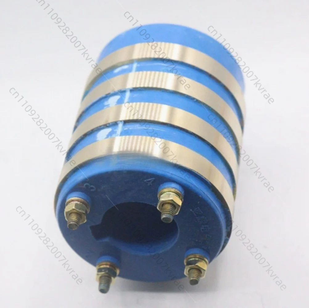 4-Circuit Copper Slip Ring, Inner Dia 25, Outer Dia 60, Height 75, Keyway 8mm
4-Circuit Copper Slip Ring, Inner Dia 25, Outer Dia 60, Height 75, Keyway 8mm