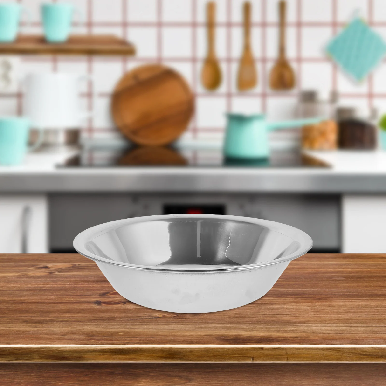 3pcs Multi Functional Stainless Steel Kitchen Basins Thickened For Washing Vegetable Salad Preparation And Fruit Mixing Home Use
3pcs Multi Functional Stainless Steel Kitchen Basins Thickened For Washing Vegetable Salad Preparation And Fruit Mixing Home Use