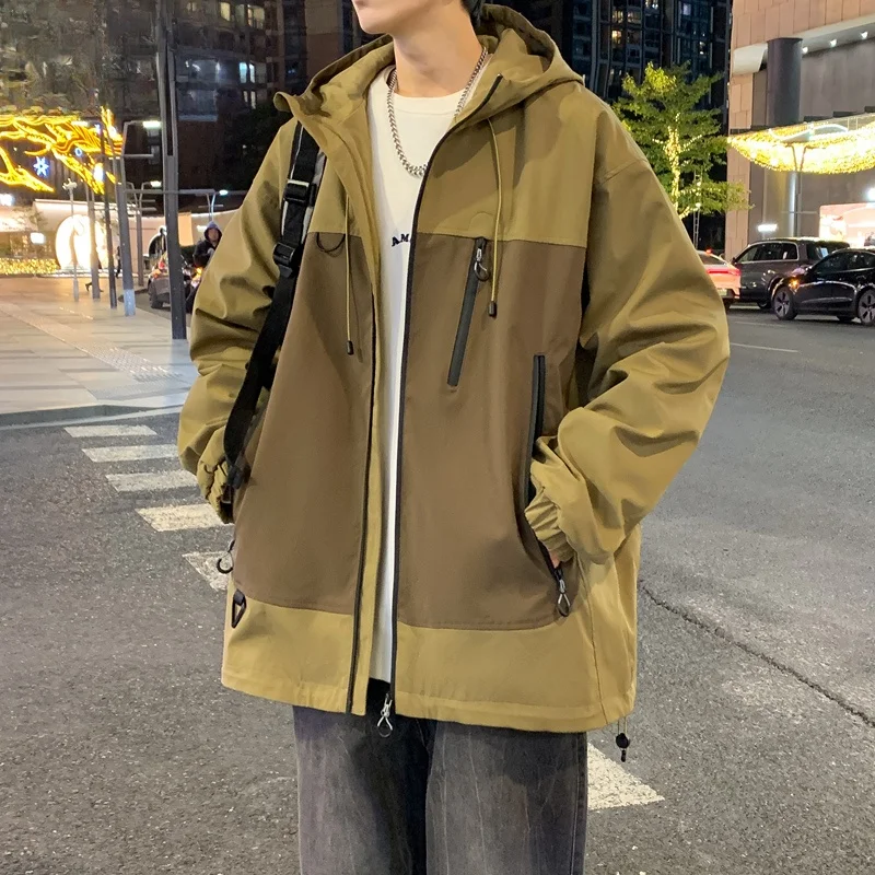 WASSUP NURAYA ex Outdoor Windproof Jaet Hooded Climbing Suit Men's Autumn Winter Loose Fit Women's Trendy Jaet
WASSUP NURAYA ex Outdoor Windproof Jaet Hooded Climbing Suit Men's Autumn Winter Loose Fit Women's Trendy Jaet