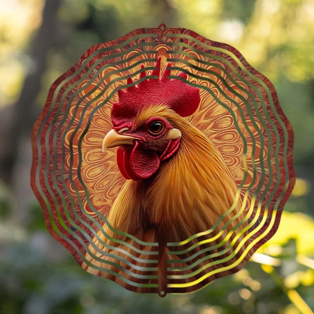 Dynamic Metal Wind Spinner Sculpture, 10" 360° Hanging Garden Decor, Unique Patio Art Ornament, Seasonal Outdoor Gift for Friend
Dynamic Metal Wind Spinner Sculpture, 10" 360° Hanging Garden Decor, Unique Patio Art Ornament, Seasonal Outdoor Gift for Friend