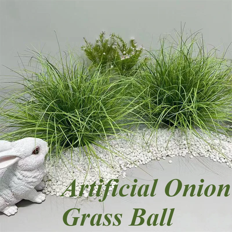Artificial Onion Grass Ball PVC Material Onion Grass Ball Fake Green Plant Wedding Party Garden Landscape Decoration Grass Ball
Artificial Onion Grass Ball PVC Material Onion Grass Ball Fake Green Plant Wedding Party Garden Landscape Decoration Grass Ball