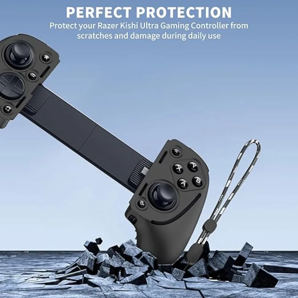 For Razer Kishi Ultra Gaming Controller Protective Sleeve Cover Silicone Grip Case Handle Protective Case Cover
For Razer Kishi Ultra Gaming Controller Protective Sleeve Cover Silicone Grip Case Handle Protective Case Cover