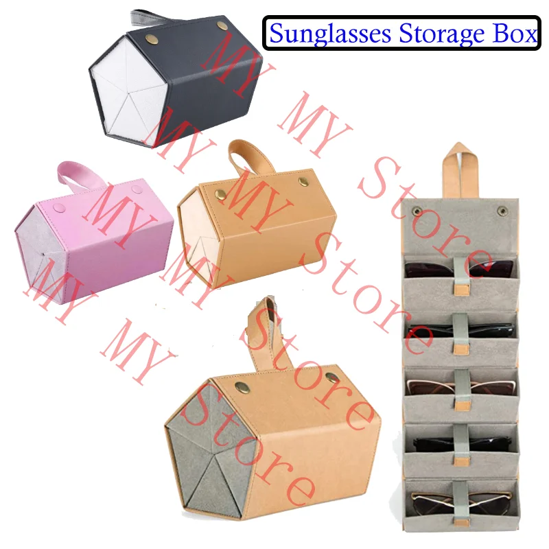 1PC Multi-Purpose Sunglasses Storage Box 5 Slots Portable Glasses for Case Foldable Storage Box Various Glasses Packaging Bo
1PC Multi-Purpose Sunglasses Storage Box 5 Slots Portable Glasses for Case Foldable Storage Box Various Glasses Packaging Bo