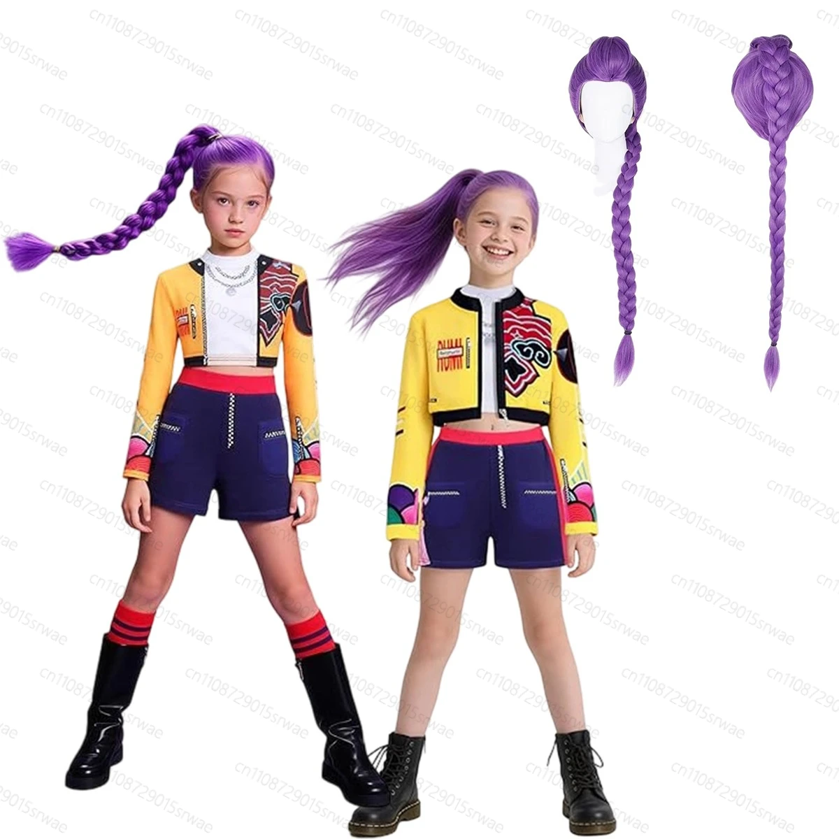 Rumi Cosplay Girl Idol Group Costumes Carnival Party Suits Children's Cosplay Costume KPOP Demon Hunters Cosplay Costumes
Rumi Cosplay Girl Idol Group Costumes Carnival Party Suits Children's Cosplay Costume KPOP Demon Hunters Cosplay Costumes