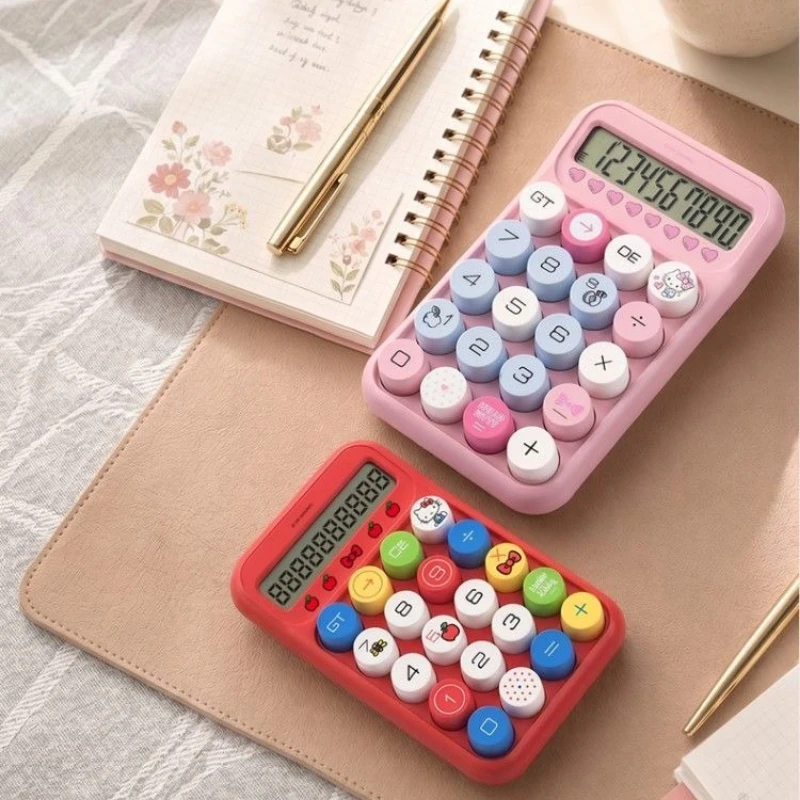 Hello Kitty Cartoon Cute Dopamine Macaroon Calculator Will Carry High-value Multifunctional Office Student Accounting Supplies.
Hello Kitty Cartoon Cute Dopamine Macaroon Calculator Will Carry High-value Multifunctional Office Student Accounting Supplies.