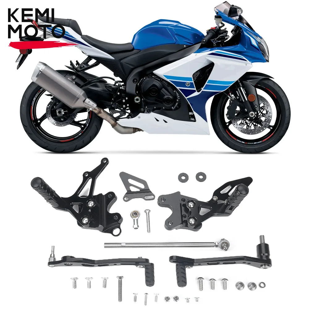 For SUZUKI GSX-R1000 GSX R 1000 2009-2016 Rear Sets Heighten Pedal Adjustable FootPegs Shift Lever Brake Motorcycle Accessories
For SUZUKI GSX-R1000 GSX R 1000 2009-2016 Rear Sets Heighten Pedal Adjustable FootPegs Shift Lever Brake Motorcycle Accessories