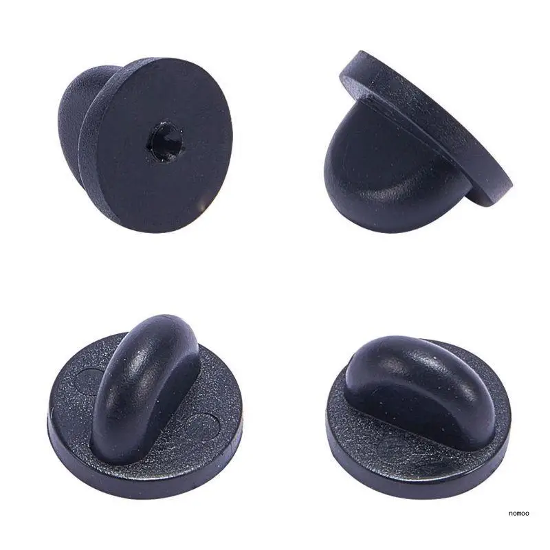 100 Pcs/Set Black for Butterfly Clutch Backings Locking Pin Keepers Locking Clas
100 Pcs/Set Black for Butterfly Clutch Backings Locking Pin Keepers Locking Clas