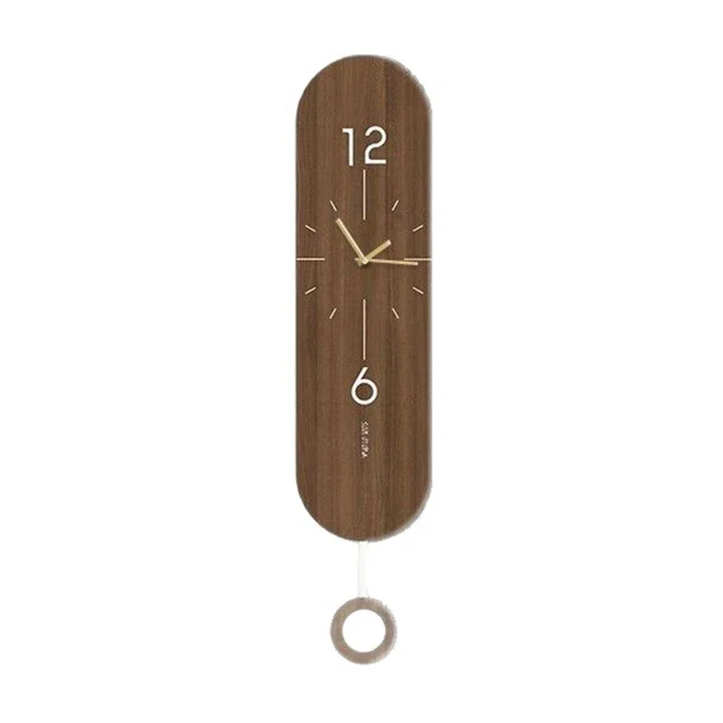 Vintage Pendulum Wall Clocks Silent Living Room Wall Clocks Luxury Modern Decoration Clock Large Noiseless Clock Nordic Interior
Vintage Pendulum Wall Clocks Silent Living Room Wall Clocks Luxury Modern Decoration Clock Large Noiseless Clock Nordic Interior