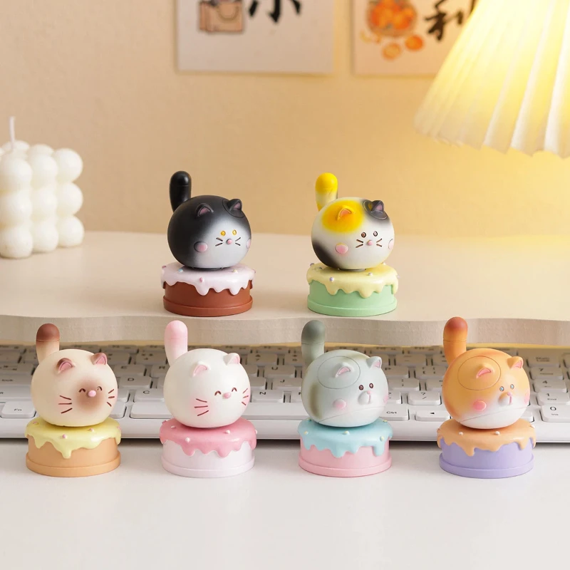New Free Rotating Cat Blind Box Cute Creativity Fat Siamese Cat Office Desktop Ornament Trendy Collectible Gift For Girlfriend
New Free Rotating Cat Blind Box Cute Creativity Fat Siamese Cat Office Desktop Ornament Trendy Collectible Gift For Girlfriend